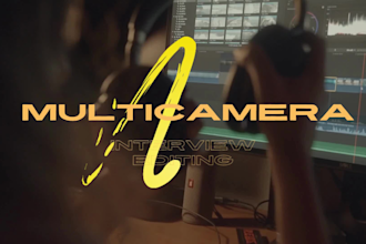 enhance your interviews with multicamera video editing services