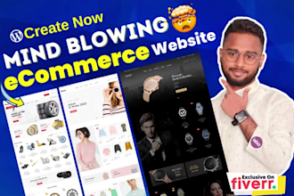 create mind blowing wordpress ecommerce website with woocommerce