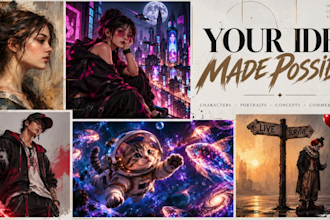 create custom ai art from your ideas and for your needs