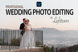 do wedding photo editing and color correction in lightroom