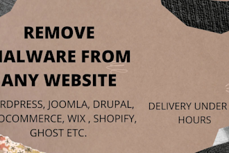 remove malware from any website