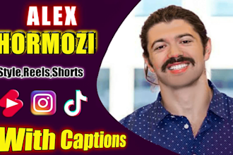 edit your reels with alex hormozi style captions