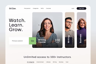 convert figma to webflow or develop webflow landing page as a webflow developer
