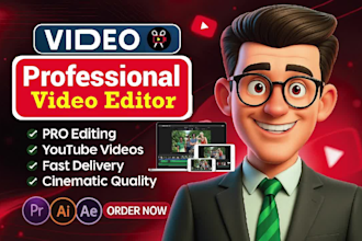 do professional video editing for wedding events, business, youtube, facebook