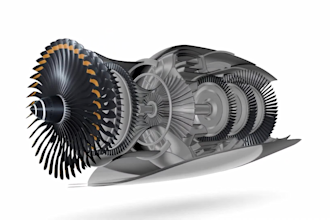 create 3d product animation, aviation animation 3d industrial animation video