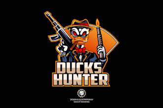 create animal mascot, cartoon mascot logo, and sport design