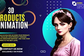 create 3d animation, cinema 4d, 3d product animation video, 3d product animation