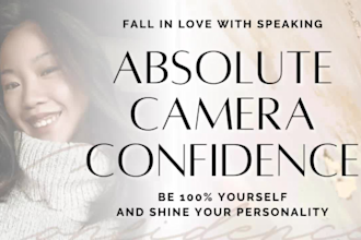 help you be confident on camera