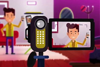design animated explainer videos and motion graphic videos