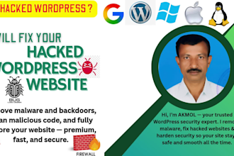 remove malware and fix hacked wordpress