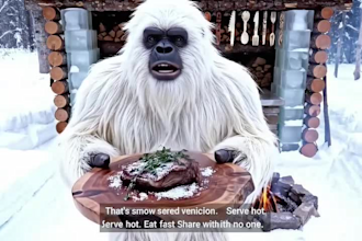 create viral ai bigfoot vlog videos for tiktok, youtube reels and shorts