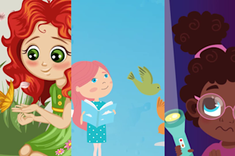 create animated book trailer for your childrens book