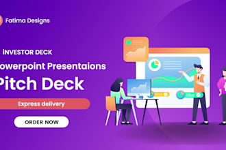 design powerpoint and google slides for business and medical