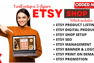 do etsy digital product setup, etsy digital product listing ,etsy SEO
