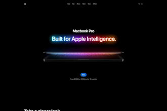 create a stunning animated website or landing page with smooth scroll effects