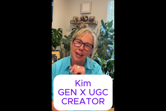 create female gen x ugc videos for tiktok or reels