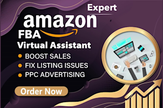 be your expert amazon fba virtual assistant and professional amazon fba pl VA