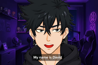 design png tuber vtuber 2d rigging anime pngtuber modelling giftuber, face rig