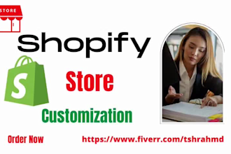 setup and desing your shopify store or dropshipping website