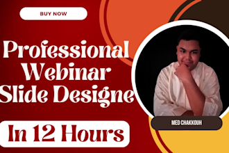 design powerpoint presentation slides on webinar business pitch deck in 12 hours