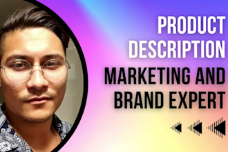 write a creative product description in german or english