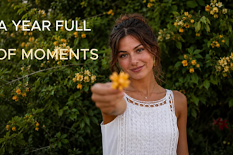 create a cinematic photo slideshow from your photos
