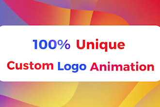 create next level custom logo animations