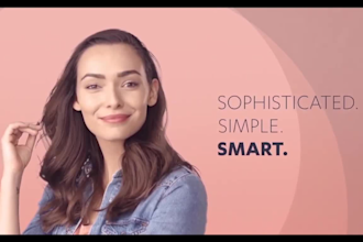film a green screen female spokesperson video in english