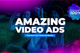 create short video ads for social media, business or website