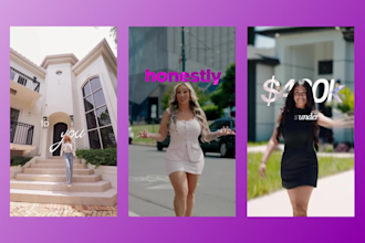 edit trendy real estate reels for instagram and tiktok