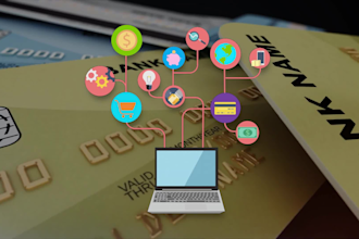 create talking head youtube video about credit cards and finance