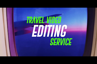 cinematically edit your travel videos