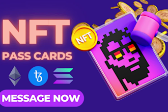 create nft pass cards, access pass for your project
