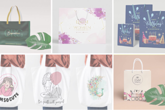 design a unique paper bag, shopping bag, tote bag, or any product packaging