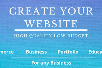 design a simple and innovative wordpress website