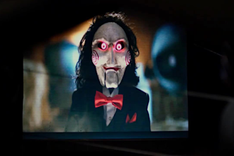 voice an impersonation of jigsaw the famous serial killer