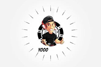 do a stunning logo animation youtube intro video outro