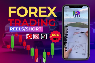 create engaging forex trading instagram reels and youtube shorts