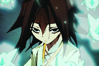 make hand drawn 2d anime animation in japanese style