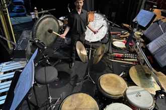 record personalized percussion for your music