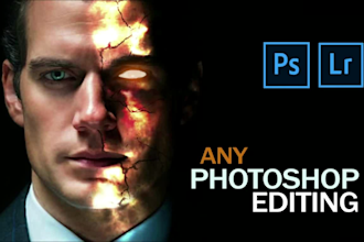 do photoshop image editing and photo manipulation