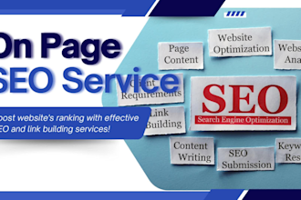 setup rankmath and do on page optimization 90 plus score