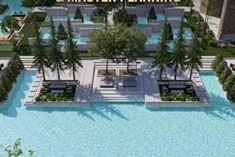 design luxury hotel and resort 3d architecture render