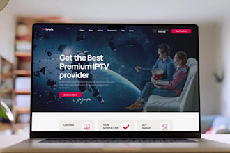 create a high converting premium iptv website