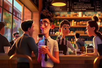 3d cinematic ai music video ai art video visualizer animation story ai reels