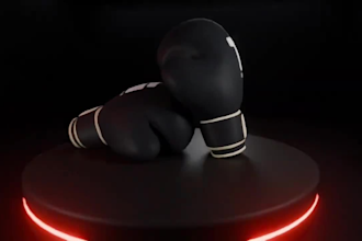 do 3d glove animation 3d product animation video boxing glove modeling amazon