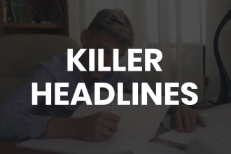 write persuasive ad copy and sales copy headlines