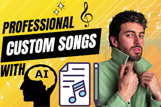 compose a custom professional song with ai