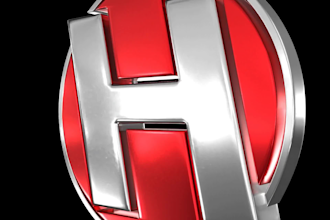 create or convert a 2d to 3d logo and animation