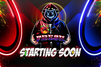 design twitch logo, stream animated overlay twitch stream package screens panels